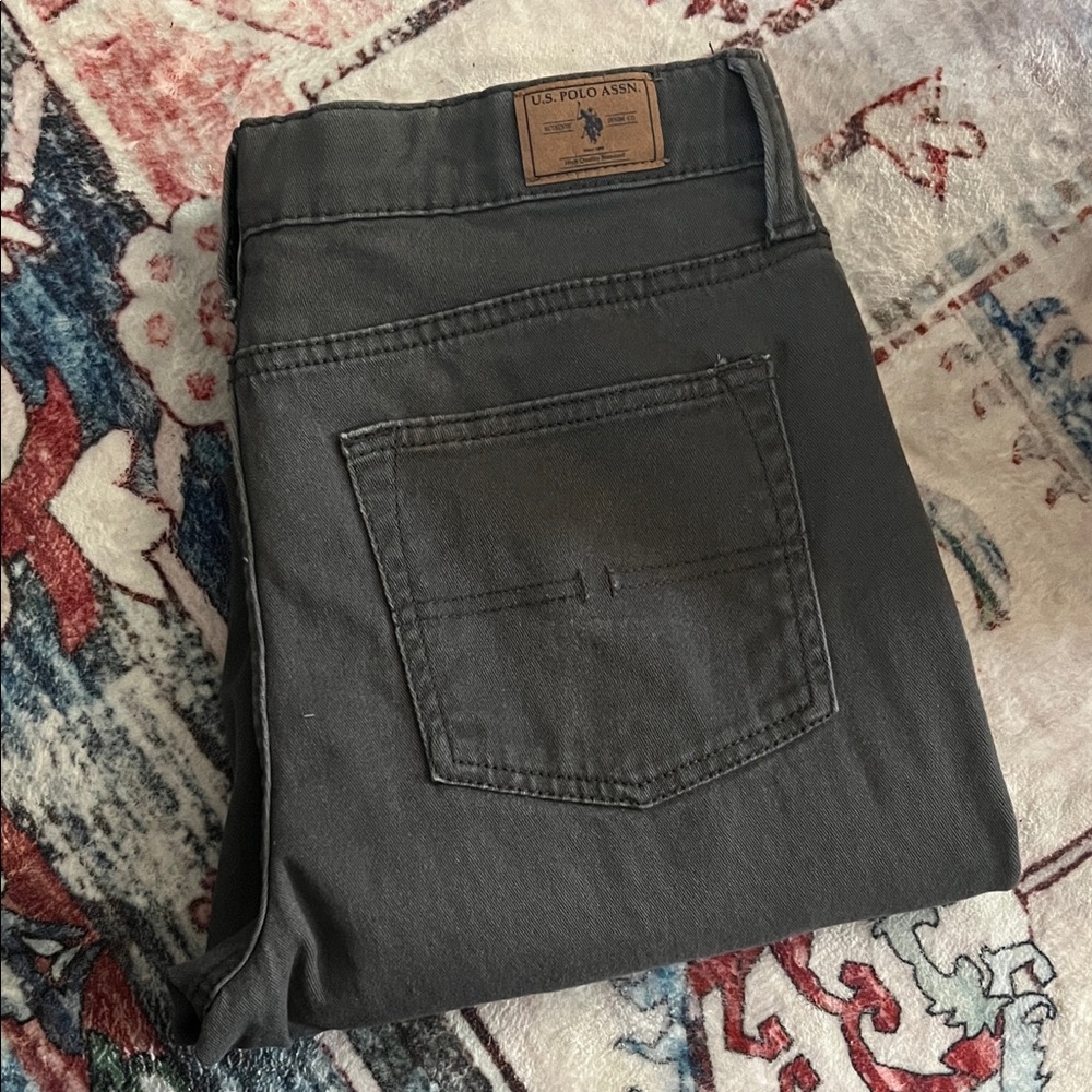 U.S. Polo Assn. Men's Dark Gray Jeans